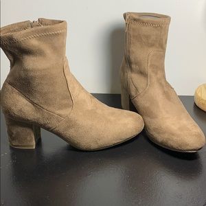 Suede Booties